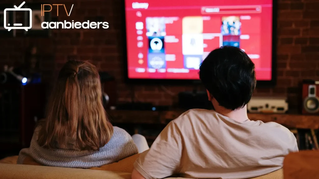 Visuele uitleg over wat IPTV is en hoe een iptv abonnement werkt via verschillende apparaten

