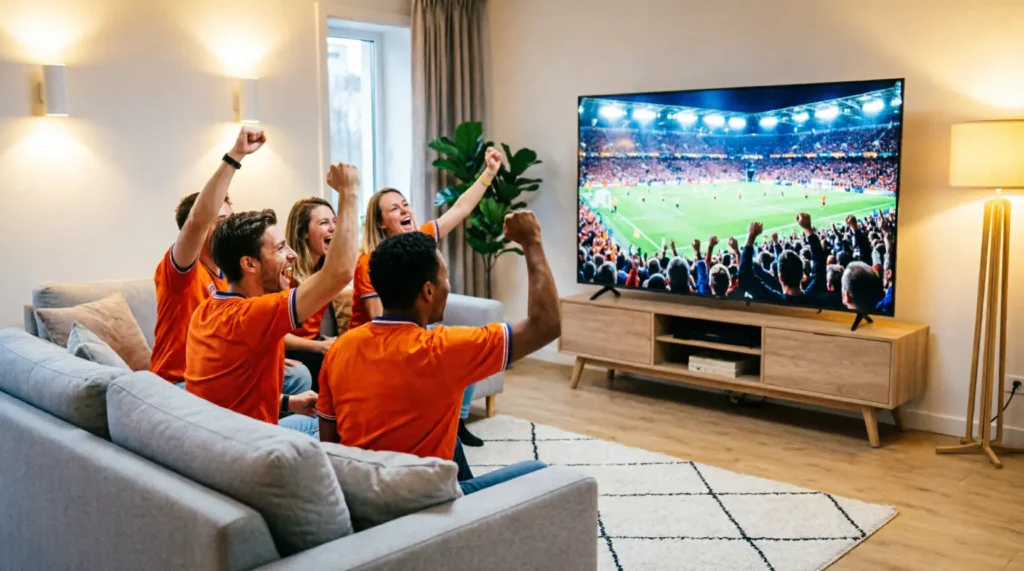 Nederlanders kijken live voetbal via IPTV kanalen Nederland — Eredivisie en Champions League live streamen
