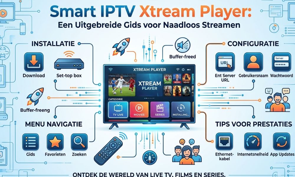 Smart IPTV Xtream Player Een Uitgebreide Gids voor Naadloos Streamen